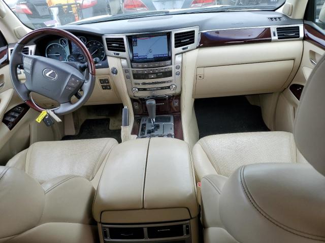 JTJHY7AX9E4144112 - 2014 LEXUS LX 570 TAN photo 8