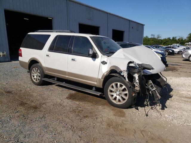 1FMJK1J5XBEF34316 - 2011 FORD EXPEDITION EL XLT WHITE photo 4