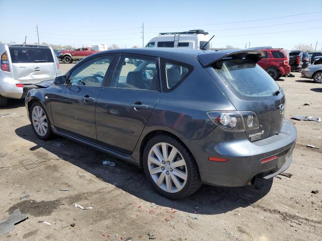 JM1BK34L391231748 - 2009 MAZDA SPEED 3 GRAY photo 2