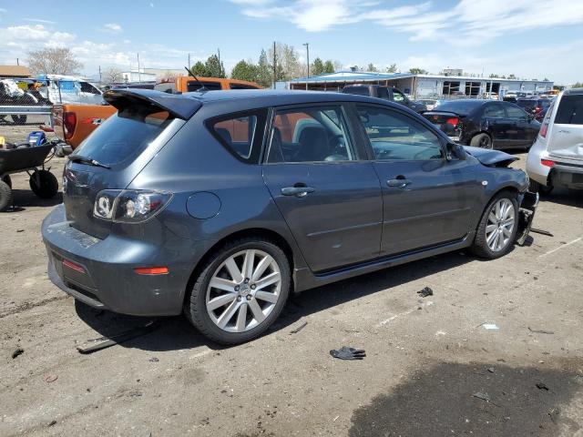 JM1BK34L391231748 - 2009 MAZDA SPEED 3 GRAY photo 3