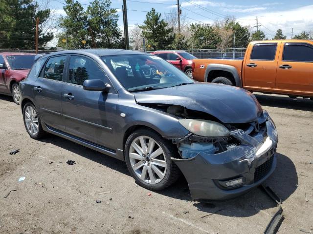 JM1BK34L391231748 - 2009 MAZDA SPEED 3 GRAY photo 4