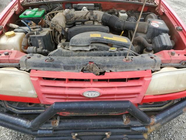 KNDJA7232V5530885 - 1997 KIA SPORTAGE RED photo 11