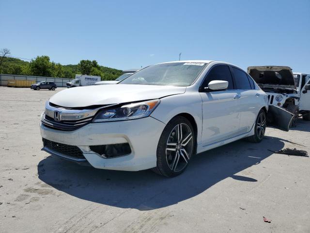 1HGCR2F12HA272152 - 2017 HONDA ACCORD SPORT SPECIAL EDITION WHITE photo 1