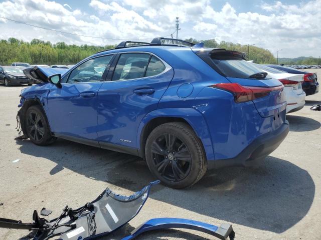 JTHP9JBH2M2046533 - 2021 LEXUS UX 250H BLUE photo 2