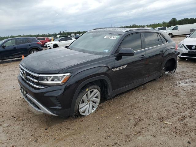 1V2KE2CA8NC228780 - 2022 VOLKSWAGEN ATLAS CROS SE BLACK photo 1