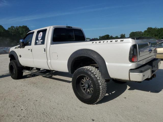 1FT8W3BT9EEB50273 - 2014 FORD F350 SUPER DUTY WHITE photo 2