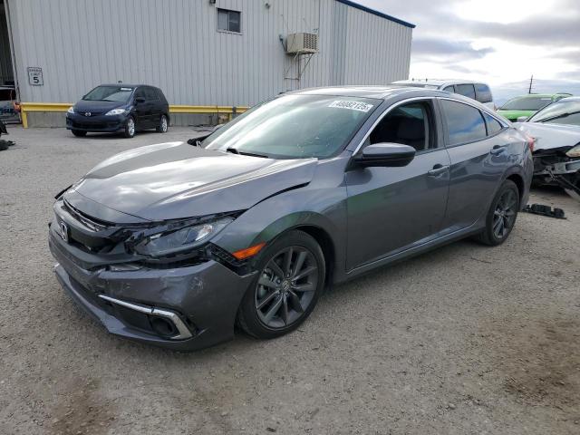 19XFC1F77LE012511 - 2020 HONDA CIVIC EXL GRAY photo 1