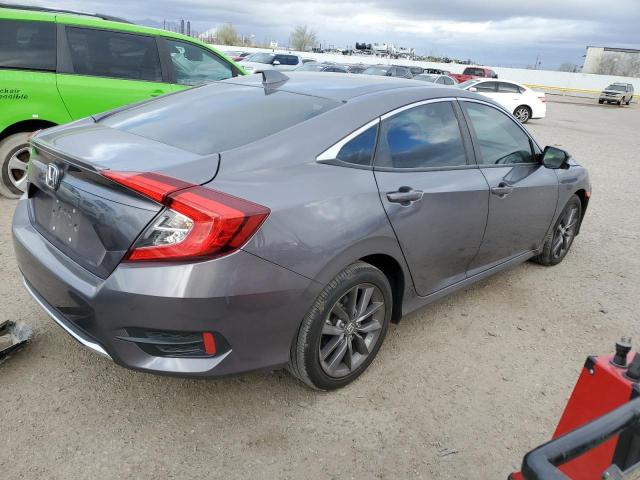 19XFC1F77LE012511 - 2020 HONDA CIVIC EXL GRAY photo 3