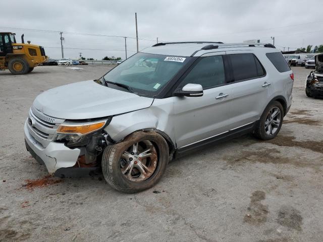 1FM5K7F87EGB95630 - 2014 FORD EXPLORER LIMITED SILVER photo 1