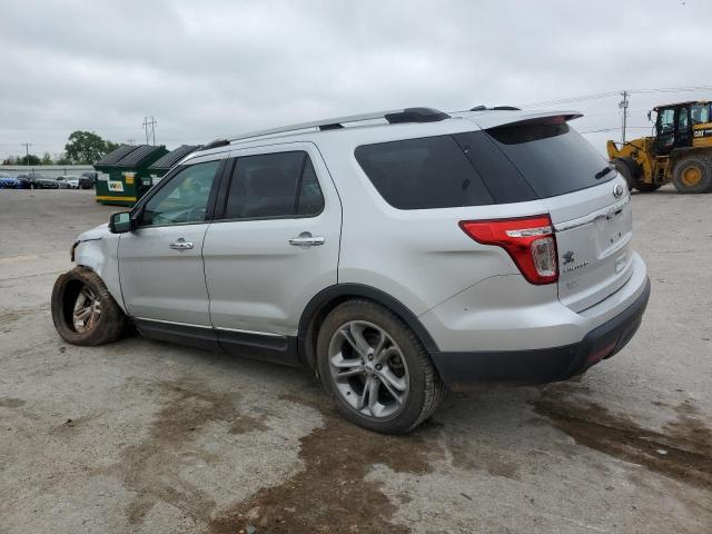 1FM5K7F87EGB95630 - 2014 FORD EXPLORER LIMITED SILVER photo 2