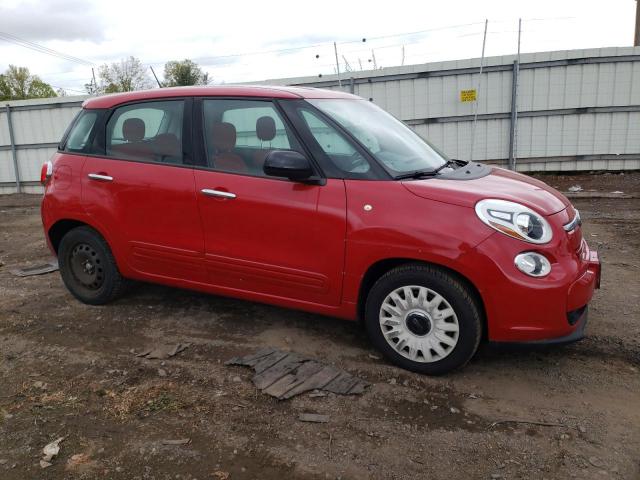 ZFBCFAAHXEZ014158 - 2014 FIAT 500L POP RED photo 4