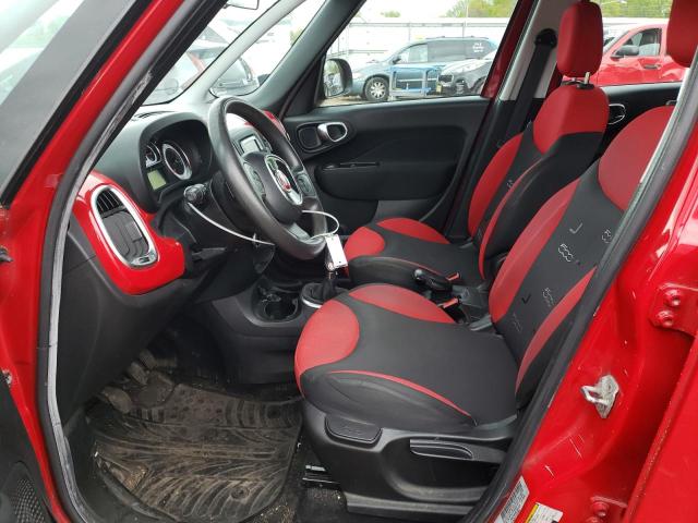 ZFBCFAAHXEZ014158 - 2014 FIAT 500L POP RED photo 7