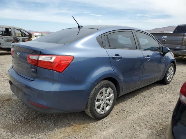 KNADM4A3XG6623300 - 2016 KIA RIO LX BLUE photo 3