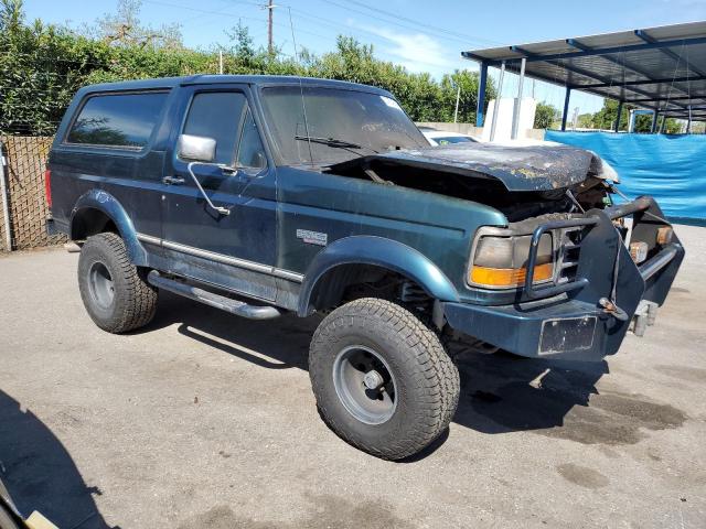 1FMEU15H5SLA42823 - 1995 FORD BRONCO U100 GREEN photo 4