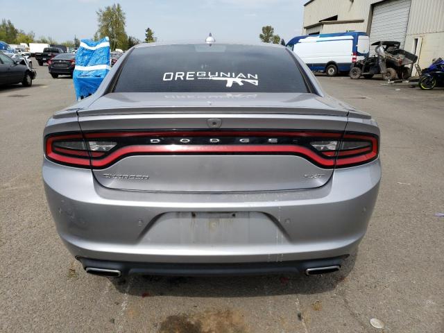 2C3CDXHG2FH722137 - 2015 DODGE CHARGER SXT SILVER photo 6