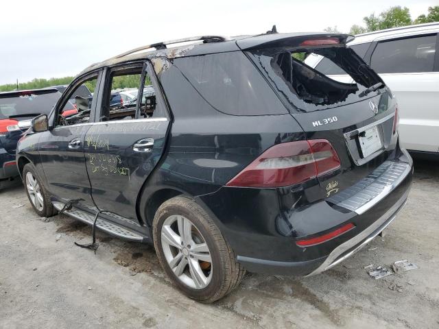 4JGDA5HB0DA124721 - 2013 MERCEDES-BENZ ML 350 4MATIC BURN photo 2