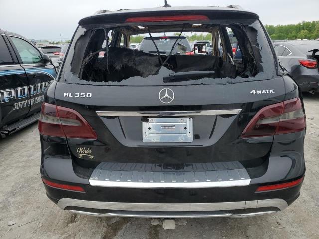 4JGDA5HB0DA124721 - 2013 MERCEDES-BENZ ML 350 4MATIC BURN photo 6