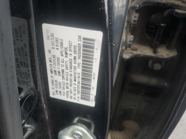 1HGCP2F61BA119478 - 2011 HONDA ACCORD SE BLACK photo 13