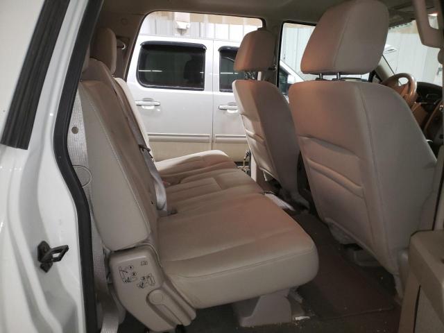 1FMFK16558LA36320 - 2008 FORD EXPEDITION EL XLT WHITE photo 10