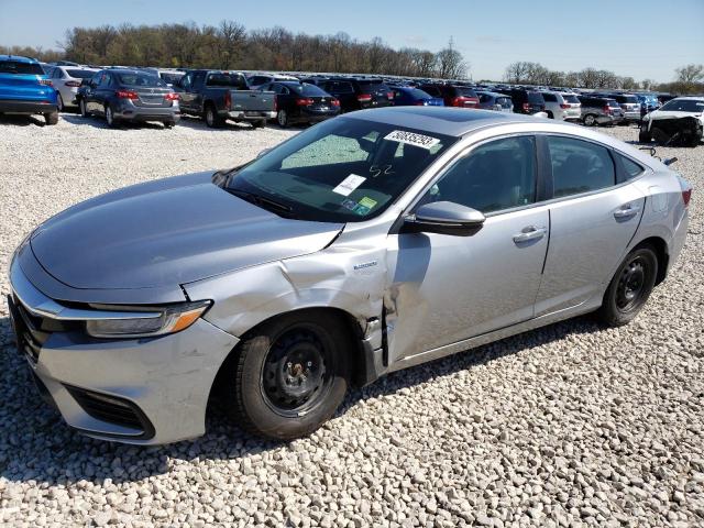 19XZE4F93KE016399 - 2019 HONDA INSIGHT TOURING SILVER photo 1