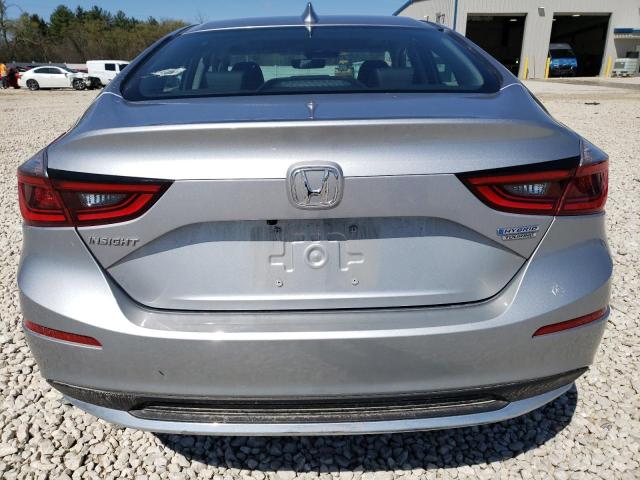 19XZE4F93KE016399 - 2019 HONDA INSIGHT TOURING SILVER photo 6