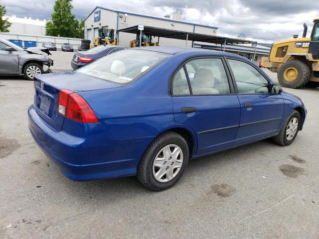 2HGES16335H537151 - 2005 HONDA CIVIC DX VP Mavi foto 3