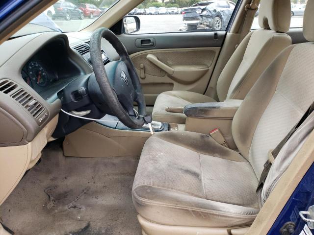 2HGES16335H537151 - 2005 HONDA CIVIC DX VP Mavi foto 7