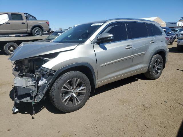 5TDJKRFH4GS250168 - 2016 TOYOTA HIGHLANDER XLE 棕色 照片 1