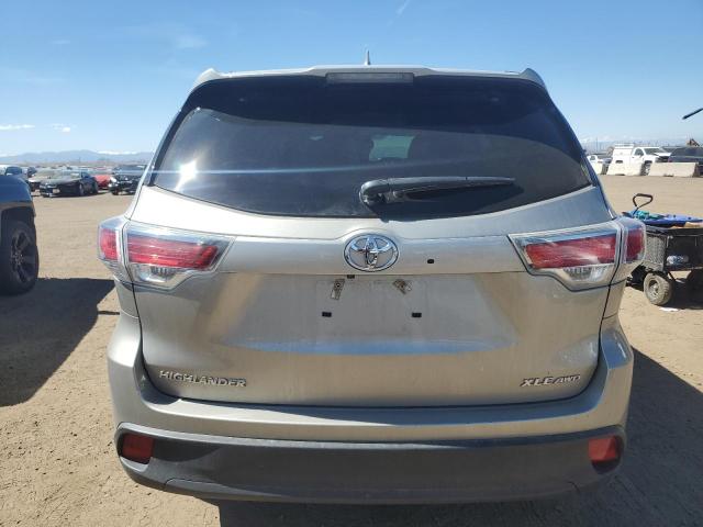 5TDJKRFH4GS250168 - 2016 TOYOTA HIGHLANDER XLE 棕色 照片 6