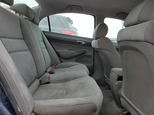 19XFA1F56BE029321 - 2011 HONDA CIVIC LX BLACK photo 10