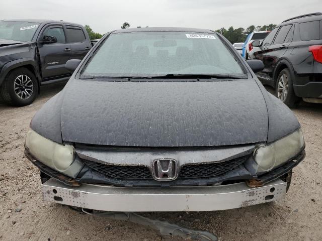 19XFA1F56BE029321 - 2011 HONDA CIVIC LX BLACK photo 5