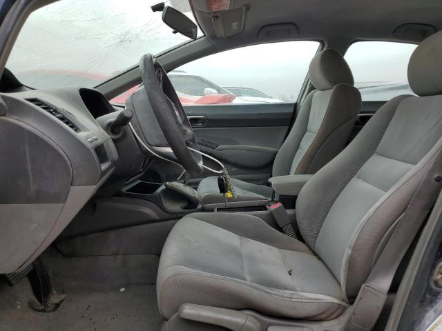 19XFA1F56BE029321 - 2011 HONDA CIVIC LX BLACK photo 7