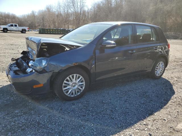 WVWDB7AJ8DW124242 - 2013 VOLKSWAGEN GOLF BLUE photo 1