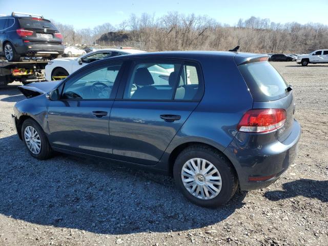 WVWDB7AJ8DW124242 - 2013 VOLKSWAGEN GOLF BLUE photo 2