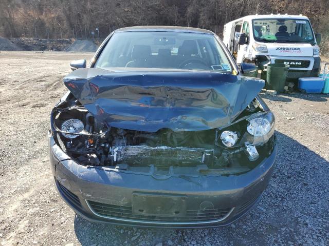 WVWDB7AJ8DW124242 - 2013 VOLKSWAGEN GOLF BLUE photo 5