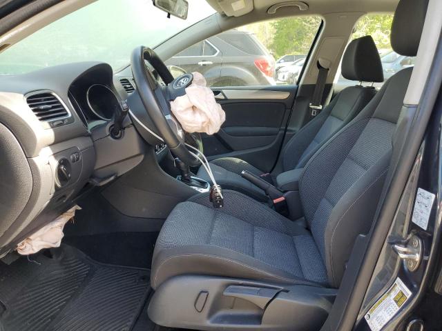 WVWDB7AJ8DW124242 - 2013 VOLKSWAGEN GOLF BLUE photo 7