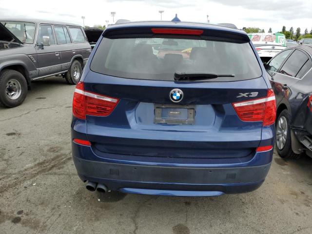 5UXWX9C54D0A29767 - 2013 BMW X3 XDRIVE28I BLUE photo 6