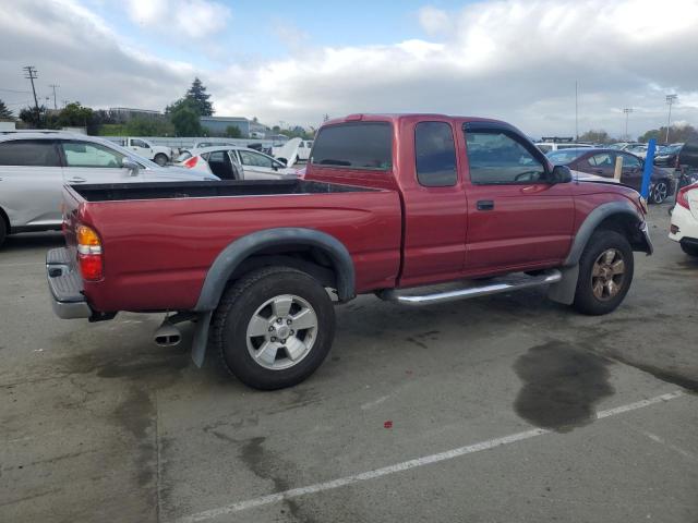 5TESM92NX1Z877963 - 2001 TOYOTA TACOMA XTRACAB PRERUNNER წითელი ფოტო 3