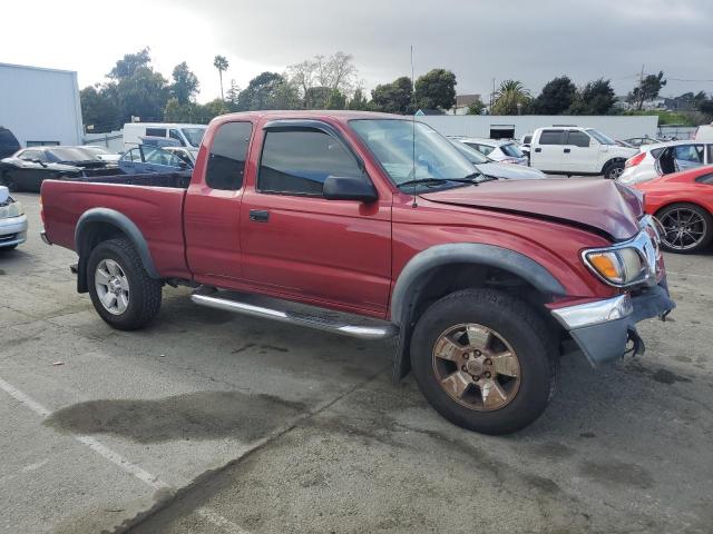 5TESM92NX1Z877963 - 2001 TOYOTA TACOMA XTRACAB PRERUNNER წითელი ფოტო 4