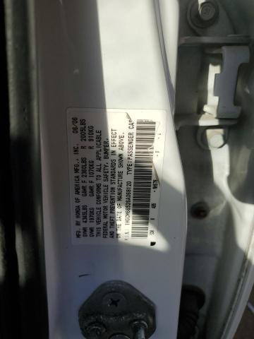 1HGCM66526A068120 - 2006 HONDA ACCORD EX WHITE photo 12