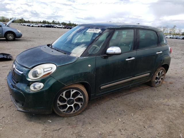 ZFBCFACH6EZ005048 - 2014 FIAT 500L LOUNGE GREEN photo 1