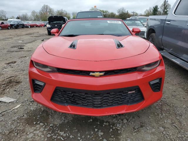 1G1FF3D71H0168817 - 2017 CHEVROLET CAMARO SS RED photo 5