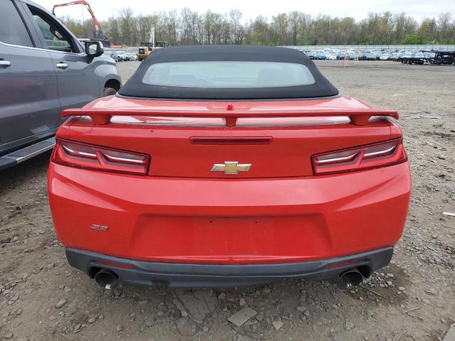 1G1FF3D71H0168817 - 2017 CHEVROLET CAMARO SS RED photo 6