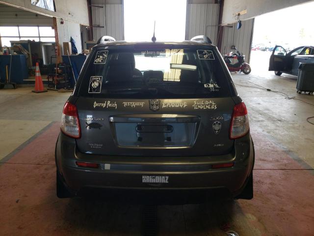 JS2YB5A37B6301891 - 2011 SUZUKI SX4 GRAY photo 6