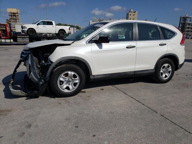 5J6RM3H3XEL043661 - 2014 HONDA CR-V LX WHITE photo 1