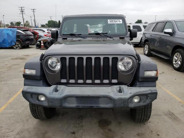 1C4HJXDN3KW682936 - 2019 JEEP WRANGLER U SPORT CHARCOAL photo 5