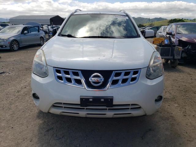 JN8AS5MTXCW284193 - 2012 NISSAN ROGUE S WHITE photo 5