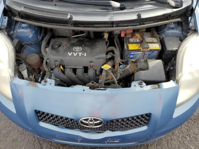 JTDJT923485165765 - 2008 TOYOTA YARIS BLUE photo 11