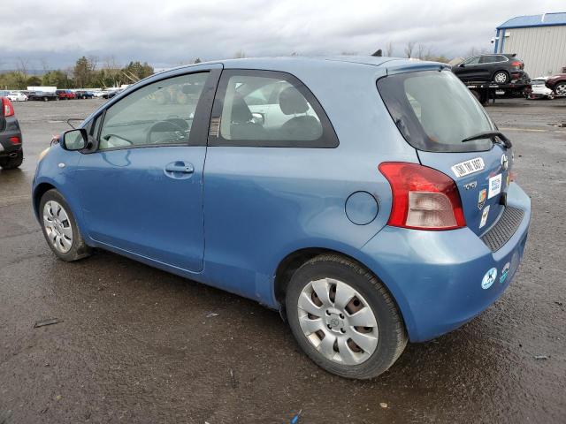 JTDJT923485165765 - 2008 TOYOTA YARIS BLUE photo 2