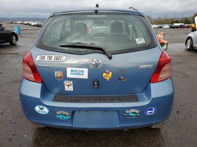 JTDJT923485165765 - 2008 TOYOTA YARIS BLUE photo 6